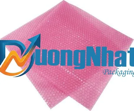Xưởng Sản Xuất Túi Bóng Khí Chống Tĩnh Điện (Màu Hồng)